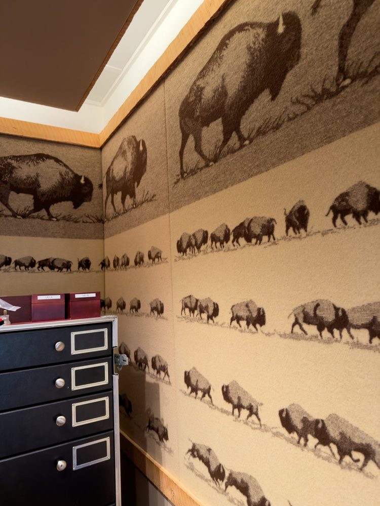 Lodge Buffalo Blanket Cabinet